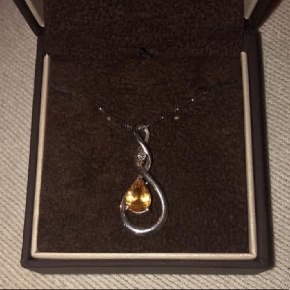 Citrine necklace